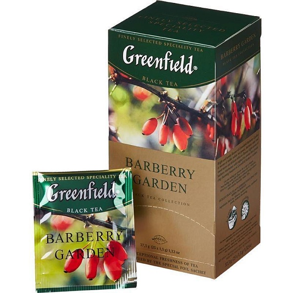 картинка Чай Greenfield Barberry Garden от магазина Одежда+